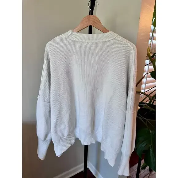 Free People Easy Street Tunic Knit Crewneck Sweater - Picture 5 of 6